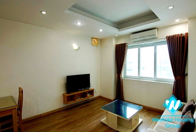 Spacious one bedroom apartment for rent in Ba Dinh